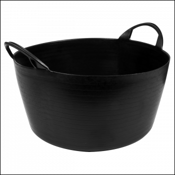 Sealey SFT30 Heavy-Duty Flexi Tub 30L - Black