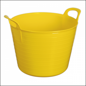 Sealey SFT40Y Heavy-Duty Flexi Tub 40L - Yellow