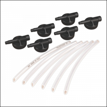 Sealey SG14D/ACC Disposable Heads & Tubes for SG14D - Pack of 6