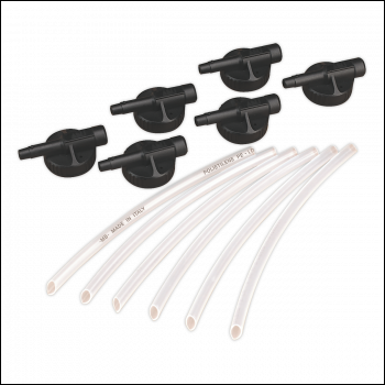 Sealey SG14D/ACC Disposable Heads & Tubes for SG14D Pack of 6