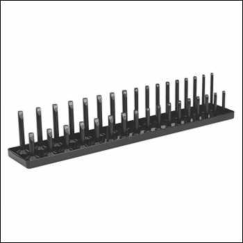 Sealey SH1217 Premier Socket Holder 1/2 inch Sq Drive 10-27mm