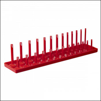 Sealey SH3813 Premier Socket Holder 3/8 inch Sq Drive 1/4 inch  - 1 inch 