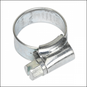 Sealey SHC00 Zinc Plated Hose Clip 13-19mm - Pack of 30