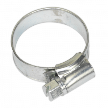 Sealey SHC1A Zinc Plated Hose Clip 19-29mm - Pack of 20