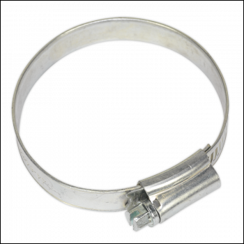 Sealey SHC2X Zinc Plated Hose Clip 44-64mm - Pack of 20