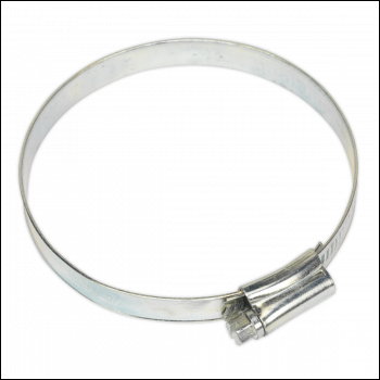 Sealey SHC4 Zinc Plated Hose Clip 70-89mm - Pack of 10