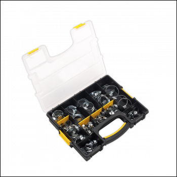 Sealey SHC85AC Hose Clip Assortment 8-57mm 85pc