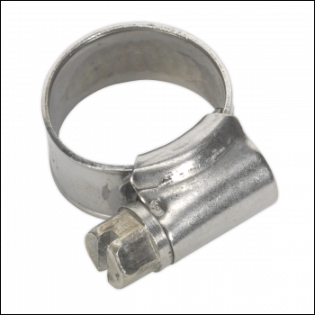 Sealey SHCSS000 Stainless Steel Hose Clip 10-16mm - Pack of 10