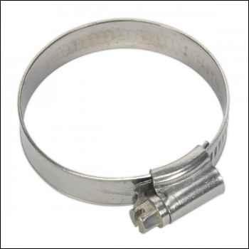 Sealey SHCSS1X Stainless Steel Hose Clip 35-51mm - Pack of 10