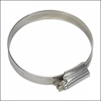 Sealey SHCSS2 Stainless Steel Hose Clip 51-70mm - Pack of 10