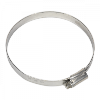 Sealey SHCSS4X Stainless Steel Hose Clip 90-110mm - Pack of 5