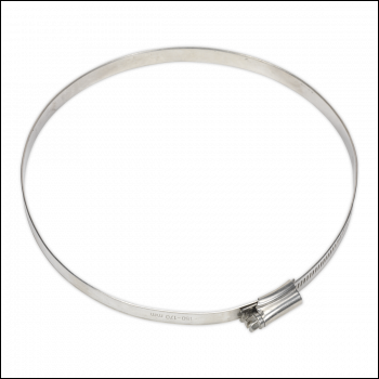 Sealey SHCSS7 Stainless Steel Hose Clip 150-170mm - Pack of 5