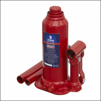 Sealey SJ3 Bottle Jack 3 Tonne