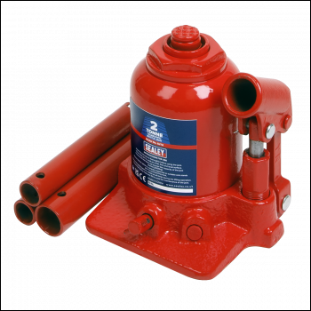 Sealey SJT2 Telescopic Bottle Jack 2 Tonne
