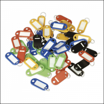 Sealey SKTAG50 Key Tag Assortment 50pc