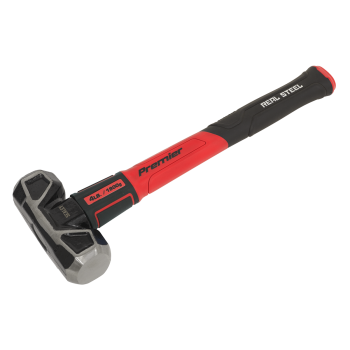 Sealey SLHG04 Premier Short Handle Sledge Hammer with Fibreglass Shaft 4lb