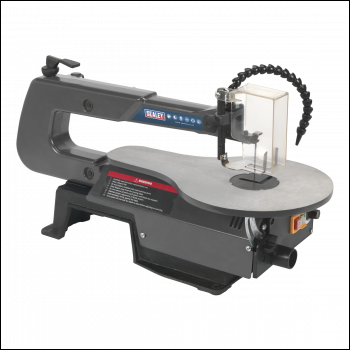 Sealey SM1302 Variable Speed Scroll Saw 406mm Throat 230V