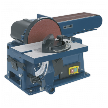 Sealey SM14 915 x 100mm Belt/150mm Disc Sander 500W/230V