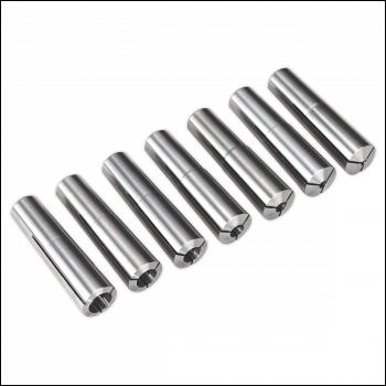 Sealey SM2502CSET Collet Set MT3-M12 4-16mm