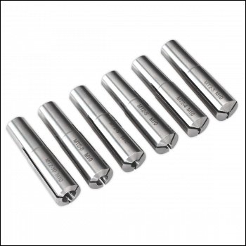Sealey SM2503CSET Collet Set MT2-M10 3-10mm