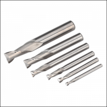 Sealey SM2503EMSET HSS End Mill Set MT2 3-10mm