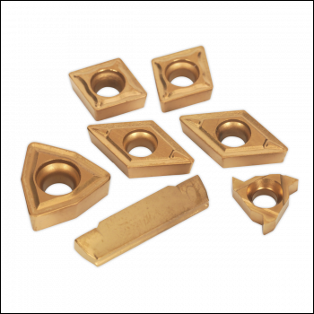 Sealey SM3025CS5R Tips for Lathe Turning Tool Set SM3025CS5