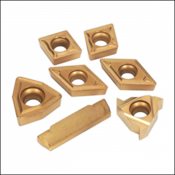 Sealey SM3025CS6R Tips for Lathe Turning Tool Set SM3025CS6