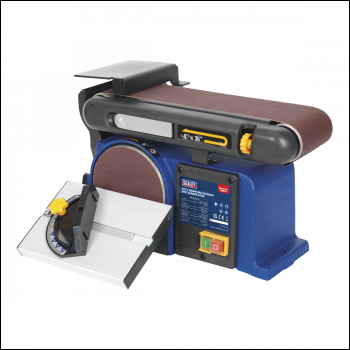 Sealey SM914 915 x 100mm Belt/150mm Disc Sander 370W/230V