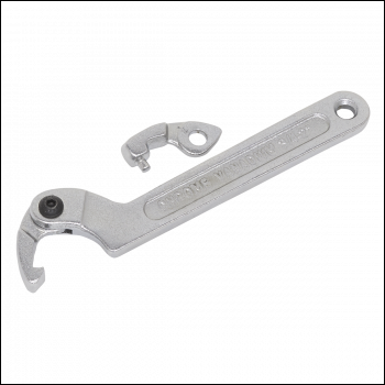 Sealey SMC2S Adjustable C-Spanner Hook & Pin Wrench Set 19-51mm 3pc
