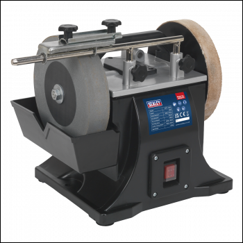 Sealey SMS2101 200mm Sharpener with Honing Wheel 180W