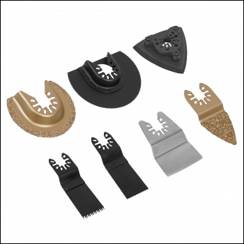 Sealey SMTS7 All-Purpose Multi-Tool Blade Set 7pc