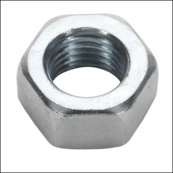 Sealey SN16 Steel Nut DIN 934 - M16 Zinc Pack of 25