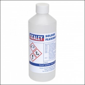 Sealey SOLFLUX Solder Fluxing Fluid 500ml