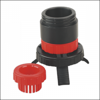Sealey SOLV/SFX Universal Drum Adaptor fits SOLV/SF to Plastic Pouring Spouts