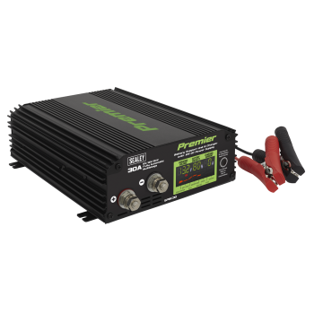 Sealey SPBC30 Premier Battery Support Unit Charger & Maintainer 30A