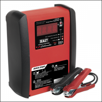 Sealey SPI15S Intelligent Speed Charge Battery Charger/Maintainer 15A 12V