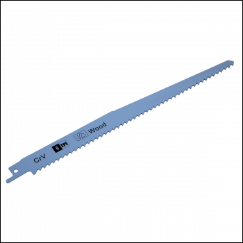 Sealey SRBS911D Reciprocating Saw Blade for Clean Wood 230mm 6tpi - Pack of 5