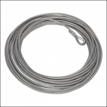 Sealey SRW5450.WR Wire Rope for SWR4300 & SRW5450 9.2mm x 26m