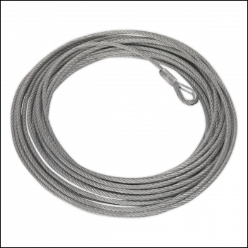 Sealey SRW5450.WR Wire Rope (Ø9.2mm x 26m) for SWR4300 & SRW5450