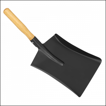 Sealey SS09 Coal shovel 8 inch  with 228mm Wooden Handle
