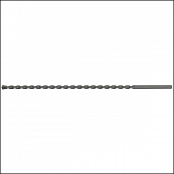 Sealey SS10X400 Worksafe® TCT Straight Shank Masonry Drill Bit 10 x 400mm