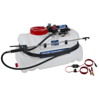 Sealey SS60 12V Spot/Broadcast Sprayer Chemical Resistant Tank & Remote Switch 50L