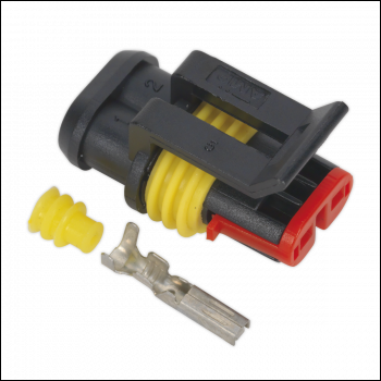 Sealey SSC2F 2-Way Superseal Female Connector - Pack of 5