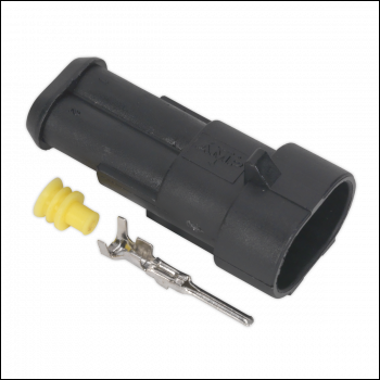 Sealey SSC2M 2-Way Superseal Male Connector - Pack of 5