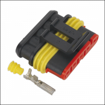 Sealey SSC5F 5-Way Superseal Female Connector - Pack of 3
