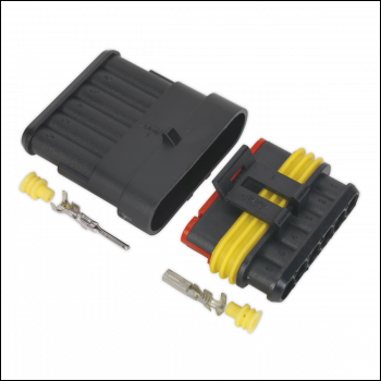 Sealey SSC6MF 6-Way Superseal Male & Female Connector