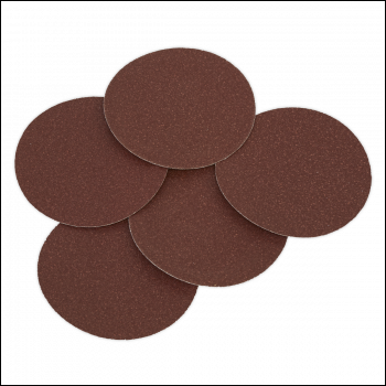 Sealey SSD01 Adhesive Backed Sanding Disc 80Grit 125mm - Pack of 5
