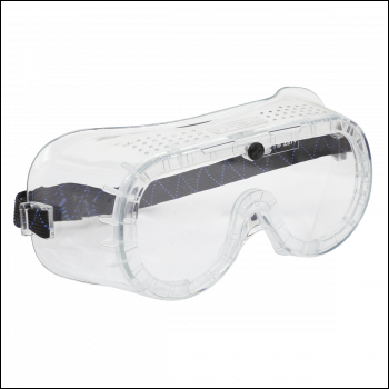 Sealey SSP1 Safety Goggles Direct Vent
