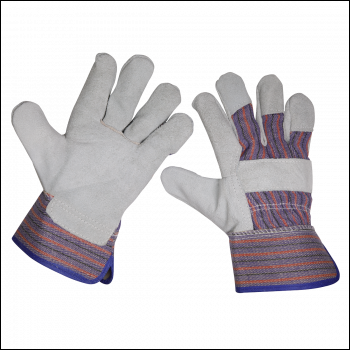 Sealey SSP12 Rigger's Gloves Pair