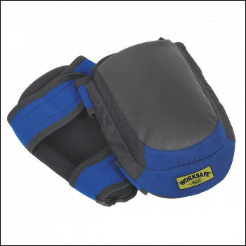 Sealey SSP63 Worksafe® Heavy-Duty Double Gel Knee Pads - Pair
